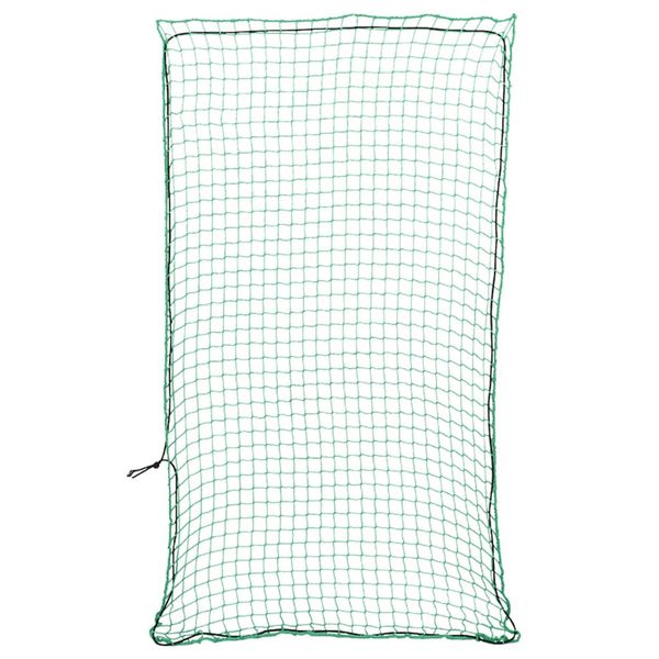 vidaXL Sieť na prívesný vozík s elastickým lanom, zelená 3x1,65 m, PP