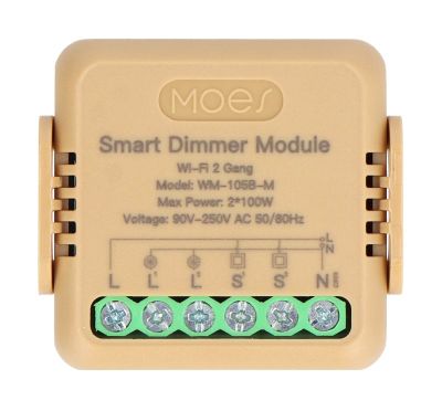 Smart ovládač osvetlenia MOES Switch Module MS-105B-M WiFi Tuya