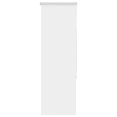 vidaXL Roleta Zatemnenie biela 60x130cm Šírka látky 55,7cm Polyester