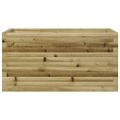 vidaXL Záhradný kvetináč 90x40x45,5 cm impregnovaná borovica