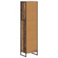 vidaXL Knižnica 40 x 30 x 155 cm Kompozitné drevo Staré drevo