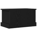 vidaXL Úložná krabica Čierny dub 50 x 30 x 28 cm Kompozitné drevo