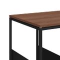 vidaXL Príručný stolík s kolieskami čierny 55x36x63,5cm spracov. drevo