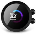NZXT vodní chladič Kraken 240 / 2x120mm fan / 4-pin PWM / LCD disp. / 6 let Vodní chladic, pro CPU, pro Intel i AMD, LCD displej, 2× 120mm ventilátor, socket 1700, 1200, 115x, AM5, AM4, 4pin PWM, 6 let zár