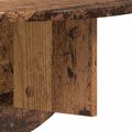 vidaXL Stenná polica 2 ks Staré drevo 48 x 24 x 24 cm Kompozitné drevo