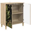 vidaXL Servírovacia skriňa RHENEN Sonoma 69 x 33 x 75 cm