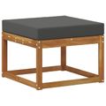 vidaXL Záhradná súprava gaučov 4 ks Prírodná a antracitová