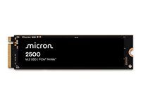 Micron 2500 - SSD - šifrovaný - 1 TB - interní - M.2 2280 - PCIe 4.0 (NVMe) - AES 256 bitů