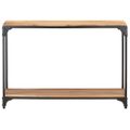 vidaXL Konzolový stolík 110x30x75 cm akáciový masív