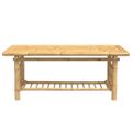 vidaXL Konferenčný stolík 110x55x45 cm bambus