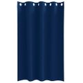 vidaXL Záclony na zatemnenie s krúžkami 2 ks Tmavomodrá 175 x 140 cm