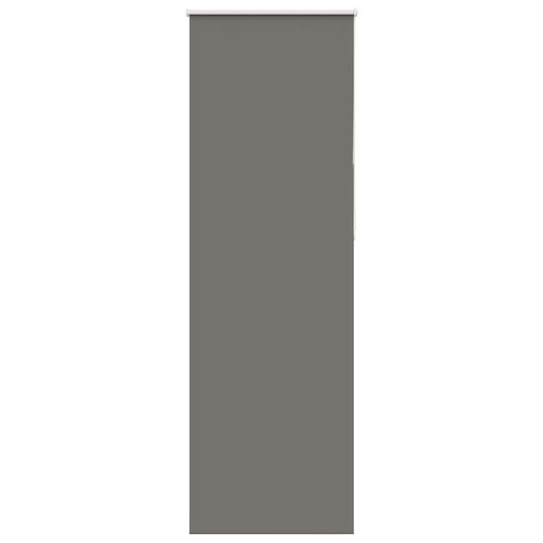 vidaXL Roleta Zatemnenie sivá 80x210 cm Šírka látky 75,7cm Polyester