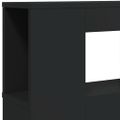 vidaXL Čelo s LED čierne 120x18,5x103,5 cm kompozitné drevo