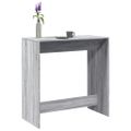 vidaXL Barový stôl sivý sonoma 102x50x103,5 cm kompozitné drevo