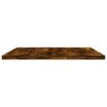 vidaXL Nástenné police 4 ks dymový dub 60x40x1,5 cm kompozitné drevo