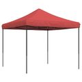vidaXL Párty stan 292 x 292 x 315 cm Vínovo červená Oxfordská látka