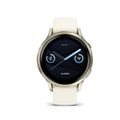 GARMIN VENU 4, Smart hodinky, Beige/Lunar Gold 41