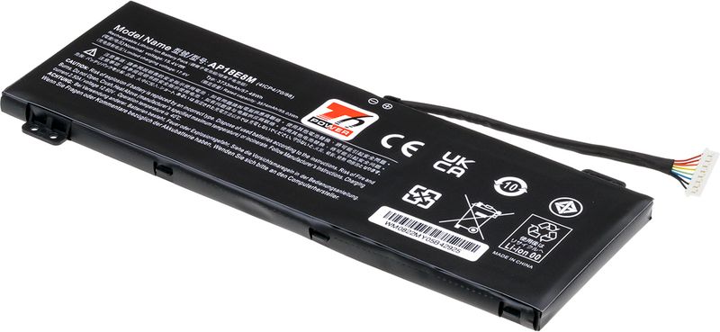 Batéria T6 Power Acer Nitro AN515-55, Aspire A715-74G, PH315-52, 3730mAh, 57,4Wh, 4cell, Li-pol