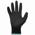 vidaXL Pracovné rukavice 24 ks Čierna 11 / XXL Polyester
