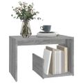 vidaXL Bočný stolík sivý sonoma 59x36x38 cm spracované drevo