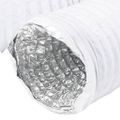 vidaXL Ventilačné potrubie hliník a PVC 6 m Ø12,5 cm