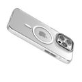 Puzdro Comma case Crystal Mag pre iPhone 15 Plus priehľadné