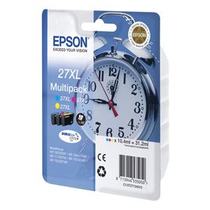multipack EPSON WF-3620,3640,7110,7610,7620  T2715 27XL DURABrite XL (CMY)