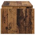 vidaXL Konferenčný stolík Staré drevo 90 x 45 x 35 cm Kompozitné drevo