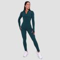 Dámsky športový top Ignite Dark Green - GymBeam, veľkosť L, veľkosť oblečenia L