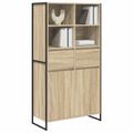vidaXL Servírovacia skriňa Sonoma 81 x 36 x 150.5 cm Kompozitné drevo