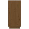 vidaXL Komoda medovo-hnedá 111x36x75 cm borovicový masív
