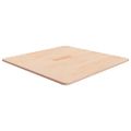 vidaXL Štvorcová stolová doska 70x70x1,5 cm neošetrený masívny dub