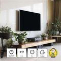Predlžovací kábel EMOS PC1513 / 3 m / 5 zásuviek / s vypínačom / čierny / PVC / 1 mm2