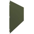 vidaXL Obrubník trávnika 10 ks 25 x 103 cm Olivovo zelená