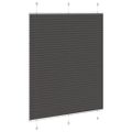 vidaXL plisovaná roleta čierna 110x150 cm Šírka látky 109,4 cm
