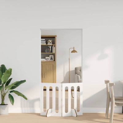 vidaXL Sklápacia bezpečnostná zábrana pre domáce zvieratá 2 pcs