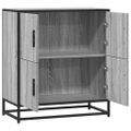 vidaXL Komoda sivá sonoma 68x35x76 cm kompozitné drevo