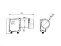 INVERTO Premium - Twin IDLP-TWL413 - 0,2 dB - s filtrom 4G LTE