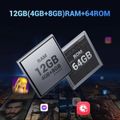 FOSSiBOT F105, 4GB/64GB, IP68, čierny