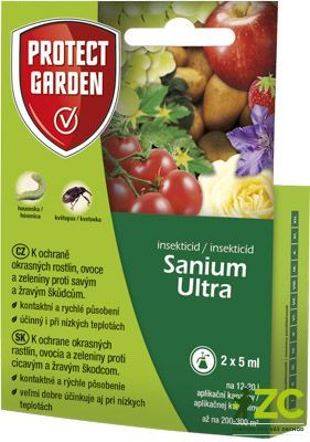 Prípravek proti škôdcov Sanium Ultra 2x5 ml - okrasné rastliny, ovocie a zelenina