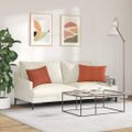 vidaXL Vankúše na pohovku 2 pcs Červenooranžová 60 x 40 cm