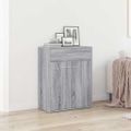 vidaXL Komoda sivý dub sonoma 60x30x75 cm spracované drevo