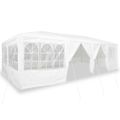 vidaXL Párty stan Biela 800 x 400 x 266 cm Polyetylén