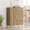 vidaXL Servírovacia skriňa Remeselný dub 34 x 69.5 x 90 cm