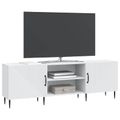 vidaXL TV skrinka 150 x 31 x 50 cm Biela Kompozitné drevo