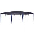 vidaXL Párty stan Modrá 600 x 400 x 266 cm Polyetylén a oceľ