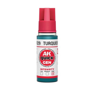 AK Interactive: Quick Gen - Turquoise Blue 18 ml