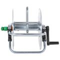 vidaXL Hadicový bubon nástenný pre 50 m 1/2" / 35 m 3/4" hadicu oceľ