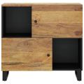 vidaXL Komoda s 2 dvierkami 80x33x75 cm masívny mangovník