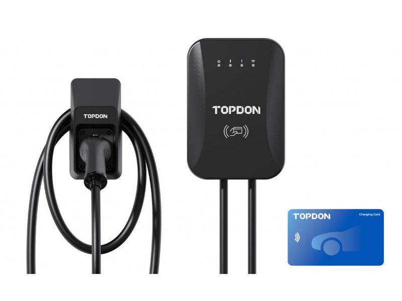 TOPDON PulseQ AC Home - 7kW/konektor IEC62196-2 Typ/aplikácia/ LED ukazovateľ/IP65 a IK10/5m